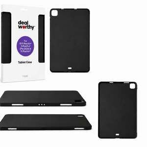 NEW Dealworthy Tablet Case for iPad Air 10.9” & 11” iPad Pro (Pre-2024) Black